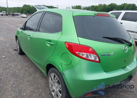 2012 Mazda Mazda2 Sport z USA, uszkodzony, nr VIN JM1DE1KY4C0145638